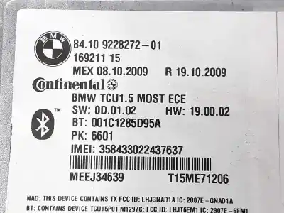 Second-hand car spare part hands free module for bmw 7 (f01, f02, f03, f04) 740 d oem iam references 84109228272  84109228272 Second-hand car spare part hands free module for bmw 7 (f01, f02, f03, f04) 740 d oem iam references 84109228272  84109228272