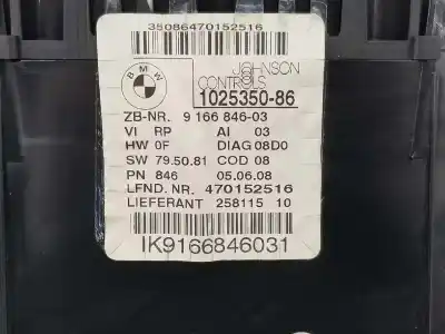 Peça sobressalente para automóvel em segunda mão quadrante por bmw 3 touring (e91) 318 d referências oem iam 62109316127  62109316127
