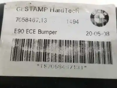 Second-hand car spare part rear bumper reinforcement for bmw 3 touring (e91) 318 d oem iam references 51127058467  51127058467