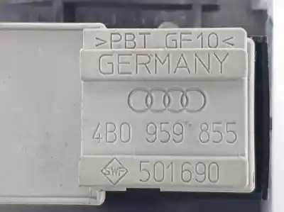 Peça sobressalente para automóvel em segunda mão botão / interruptor elevador vidro traseiro esquerdo por audi a6 c5 (4b2) 2.5 tdi referências oem iam 4b0959855  4b0959855