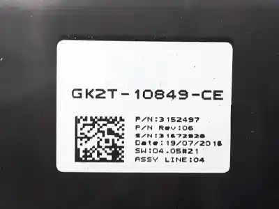 Second-hand car spare part dashboard for ford transit custom furgón (ttf) 270 l1 131 cv / 96 kw oem iam references gk2914c226ab  gk2914c226ab