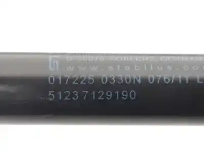 Second-hand car spare part bonnet gas strut for bmw 3 touring (e91) 318 d oem iam references 51237129190  51237129190