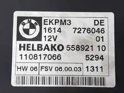 Second-hand car spare part injection pump control unit for bmw 3 touring (e91) 318 d oem iam references 16147276046  16147276046