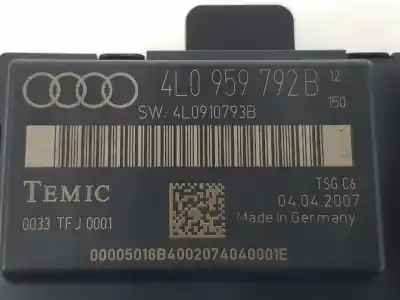 Автозапчасти б/у закрытый распределительный щит за audi q7 (4l) 4.2 v8 32v tdi biturbo 326 cv / 240 kw ссылки oem iam 4l0959792b  4l0959792b