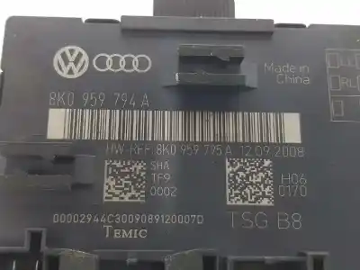 Автозапчасти б/у закрытый распределительный щит за audi a4 b8 avant (8k5) 2.0 tdi ссылки oem iam 8k0959795a  8k0959795a