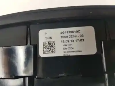 Second-hand car spare part multifunction switch for audi a6 lim. 3.0 v6 24v tdi oem iam references 4g1919610c  4g1919610c