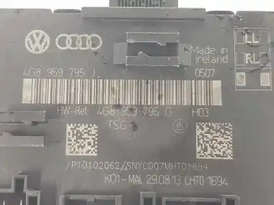 Second-hand car spare part central locking pump for audi a6 lim. 3.0 v6 24v tdi oem iam references 4g8959795j