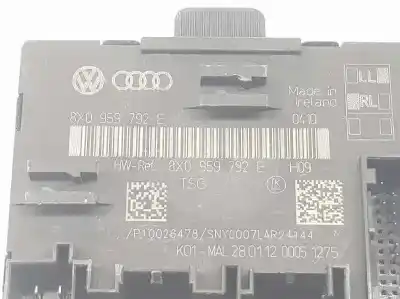 Автозапчасти б/у закрытый распределительный щит за audi q3 (8ub, 8ug) 2.0 tdi ссылки oem iam 8x0959792e