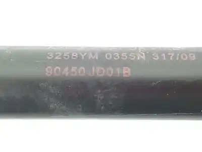 Pièce détachée automobile d'occasion vérin de hayon / coffre pour nissan qashqai / qashqai +2 i (j10, nj10, jj10e) 1.5 dci références oem iam 90450jd01b  3258ym 0355m