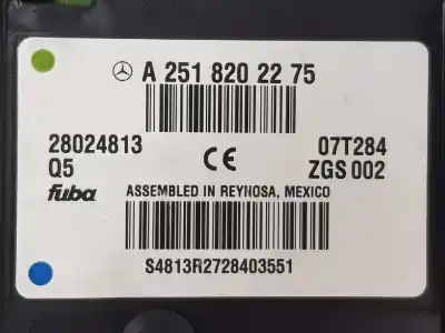 Автозапчасти б/у антенна за clase c clase m 3.0 cdi ссылки oem iam a2518202275  a2518202275