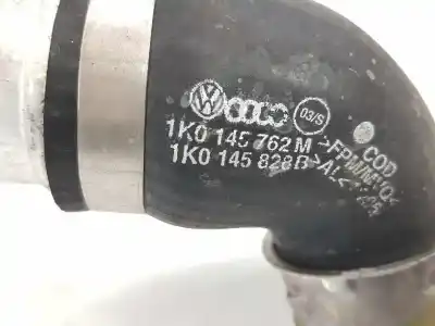 Автозапчастина б/у труба інтеркулера для audi a3 (8p1) 2.0 tfsi посилання на oem iam 1k0145162m  1k0145832e