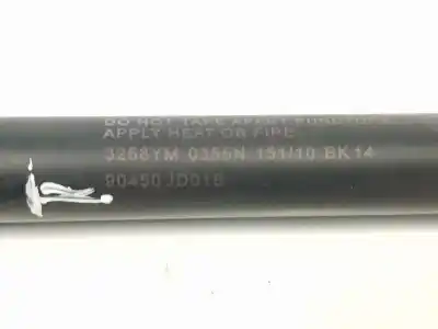 Second-hand car spare part tailgate gas strut for nissan qashqai / qashqai +2 i (j10, nj10, jj10e) 1.5 dci oem iam references 90450jd01b  3258ym