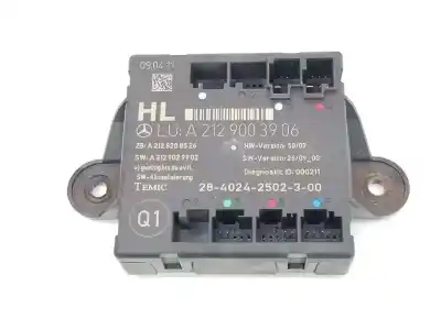 Second-hand car spare part central locking pump for clase c clase e lim. 2.1 cdi oem iam references a2129003906