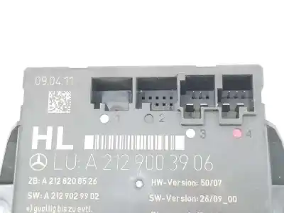 Second-hand car spare part central locking pump for clase c clase e lim. 2.1 cdi oem iam references a2129003906  2129003906