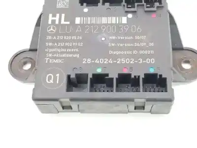 Second-hand car spare part central locking pump for clase c clase e lim. 2.1 cdi oem iam references a2129003906  2129003906