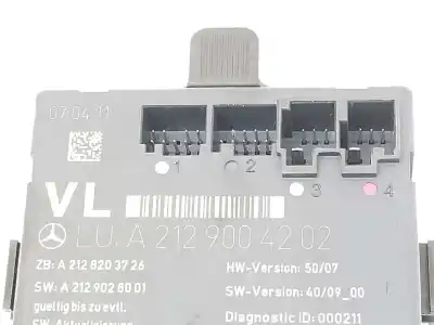Second-hand car spare part central locking pump for clase c clase e lim. 2.1 cdi oem iam references a2129004202  2129004202