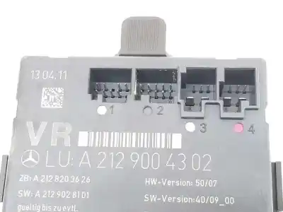 Second-hand car spare part central locking pump for clase c clase e lim. 2.1 cdi oem iam references a2129004302  2129004302