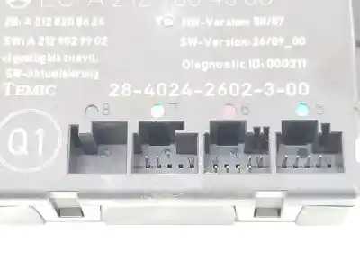 Second-hand car spare part central locking pump for clase c clase e lim. 2.1 cdi oem iam references a2129004006  2129004006