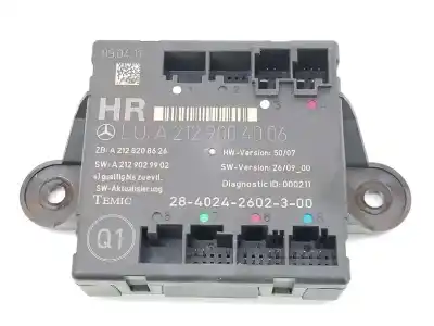 Second-hand car spare part central locking pump for clase c clase e lim. 2.1 cdi oem iam references a2129004006