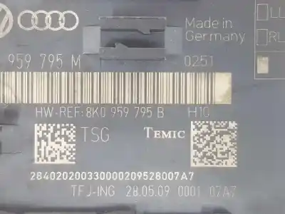 Автозапчасти б/у закрытый распределительный щит за audi q7 3.0 v6 24v tdi clean diesel ссылки oem iam 8k0959795b