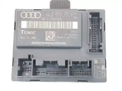 Автозапчастина б/у щит закр для audi q7 (4l) 3.0 v6 24v tdi посилання на oem iam 4l0959793b