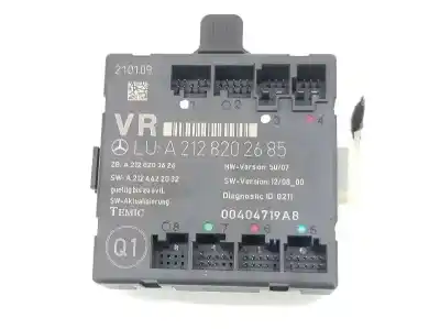 Second-hand car spare part central locking pump for clase c clase e lim. 3.0 cdi oem iam references a2128202685