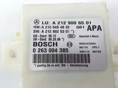 Second-hand car spare part power management control unit for clase c clase e lim. 3.0 cdi oem iam references a2129006501  2129006501
