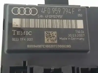 Автозапчасти б/у закрытый распределительный щит за audi a6 c6 (4f2) 2.0 tdi ссылки oem iam 4f0959794f  4f0959794f