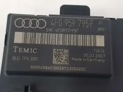 Автозапчастина б/у щит закр для audi a6 c6 (4f2) 2.0 tdi посилання на oem iam 4f0959795f  4f0959795f