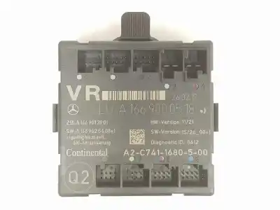 Second-hand car spare part central locking pump for mercedes-benz clase a (w176) 2.1 cdi cat 136 cv / 100 kw oem iam references a1669000518
