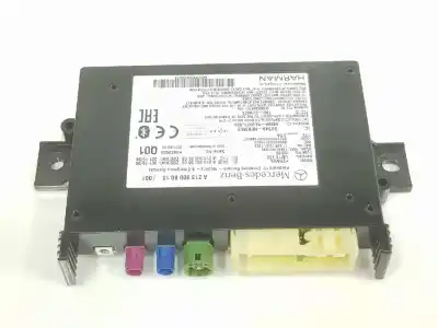 Second-hand car spare part hands free module for mercedes-benz clase a (w176) 2.1 cdi cat 136 cv / 100 kw oem iam references a2139008013