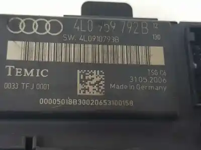 Second-hand car spare part central locking pump for audi q7 (4l) 3.0 v6 24v tdi oem iam references 4l0959792b  4l0910793b
