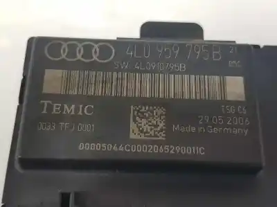 Second-hand car spare part central locking pump for audi q7 (4l) 3.0 v6 24v tdi oem iam references 4l0959795e  4l0910795b
