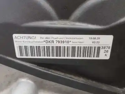 Second-hand car spare part complete engine for volkswagen troc 1.0 tsi oem iam references dkrf  dkrf