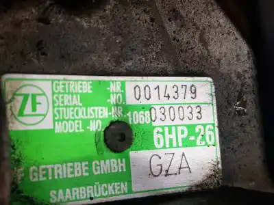Second-hand car spare part gearbox for audi a8 (4e2) 4.0 v8 32v tdi biturbo cat (ase) oem iam references gza  09e300036fx