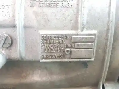 Second-hand car spare part gearbox for audi a8 (4e2) 4.0 v8 32v tdi biturbo cat (ase) oem iam references gza  09e300036fx
