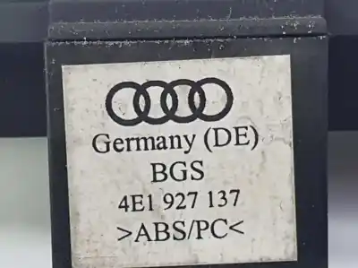 Second-hand car spare part switch for audi a8 (4e2) 4.0 v8 32v tdi biturbo cat (ase) oem iam references 4e1927137  4e1927137