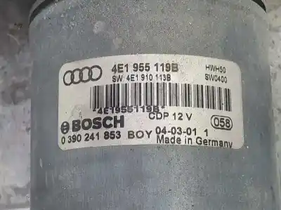 Second-hand car spare part front windshield wiper motor for audi a8 (4e2) 4.0 v8 32v tdi biturbo cat (ase) oem iam references 4e1955119b  0390241853