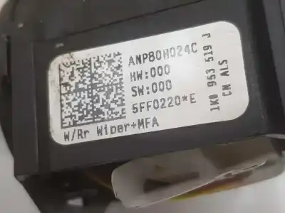 Автозапчастина б/у перерівний контроль для volkswagen caddy ka/kb (2k) 1.9 tdi посилання на oem iam 1k0953519j  1k0953519j