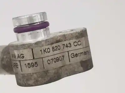 Автозапчасти б/у трубы кондиционирования воздуха за audi a3 (8p1) 1.9 tdi ссылки oem iam 1k0820743cc  1k0820743cc