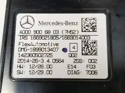 Автозапчастина б/у внутрішне світло для clase c clase gla 2.1 cdi посилання на oem iam a0009006803  0009006803