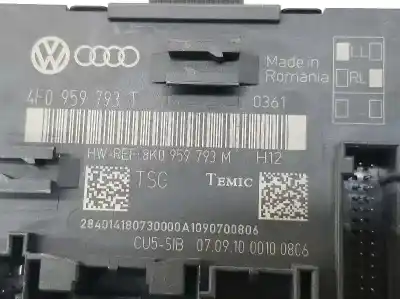 Автозапчасти б/у закрытый распределительный щит за audi q7 3.0 v6 24v tdi ссылки oem iam 4f0959793t  8k0959793m