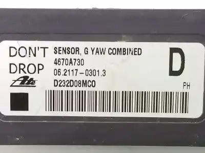 Автозапчастина б/у датчик для mitsubishi asx (ga0w) motion 4wd посилання на oem iam 4670a730  4670a730