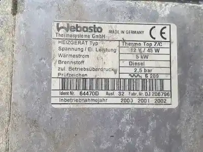 Peça sobressalente para automóvel em segunda mão aquecimento normal completo por bmw serie 5 berlina 2.0 16v d referências oem iam 64128387111 64128387111 