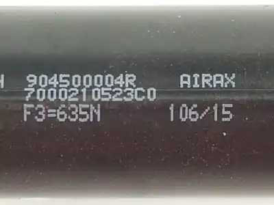 Pièce détachée automobile d'occasion vérin de hayon / coffre pour renault scénic iii (jz0/1_) 1.5 dci références oem iam 904500004r  904500004r
