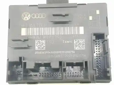 Автозапчасти б/у закрытый распределительный щит за audi a4 avant 3.0 v6 24v tdi clean diesel ссылки oem iam 8k0959792h  8k0959792h