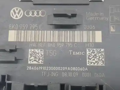 Автозапчасти б/у закрытый распределительный щит за audi a4 avant 3.0 v6 24v tdi clean diesel ссылки oem iam 8k0959795c  8k0959795c