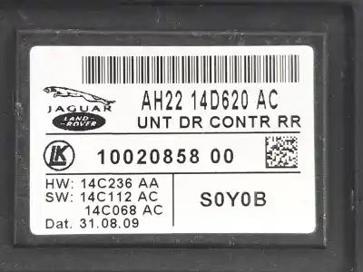 Second-hand car spare part central locking pump for jaguar xf 3.0 v6 d oem iam references ah2214d620ac  c2d10902