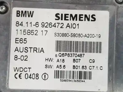 Автозапчастина б/у щит управління телефоном для bmw 7 (e65, e66, e67) 730 d посилання на oem iam 84116926472  84116926472