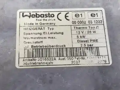 Автозапчастина б/у повне нормальне опалення для audi q7 (4l) 3.0 v6 24v tdi посилання на oem iam 4l0815071f  4l0815071f